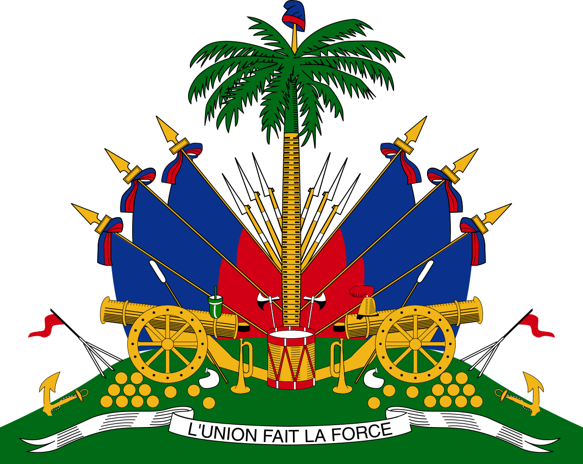 armoiries de la répubique d'Haïti